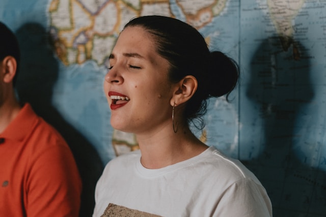 Singing girl